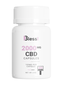 Buy Bless Capsules – 2000mg CBD Isolate online Canada