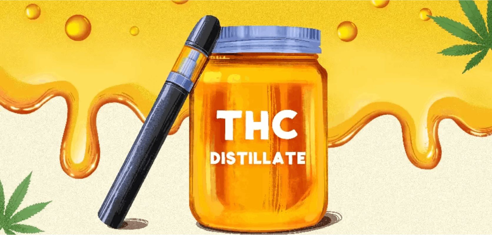 Yes, there’s an effective way to consume distillate THC by eating in edibles or dabbing it for stronger and longer-lasting effects. 