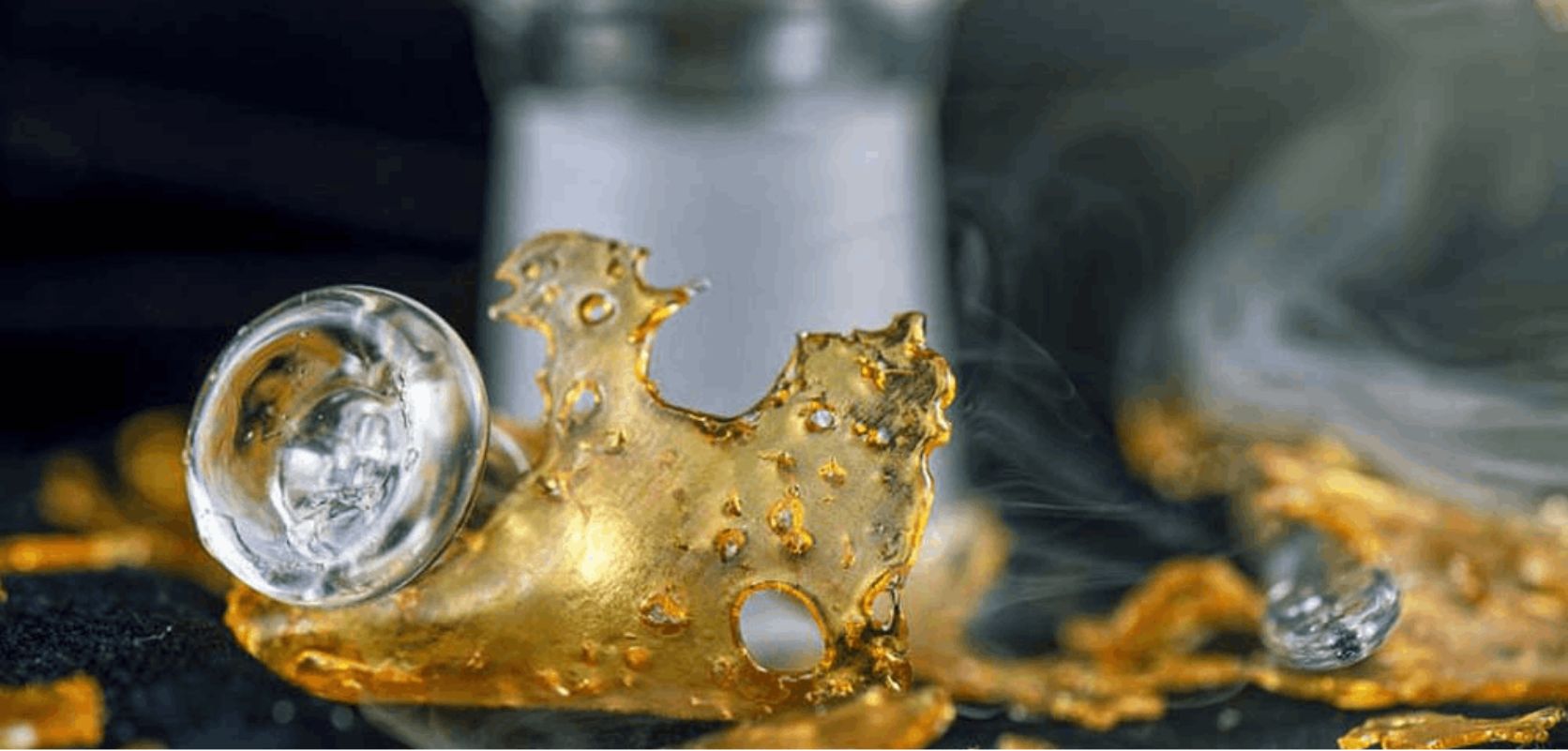Shatter is a type of cannabis concentrate that's really cranked the dial up to 11 on the THC content. 