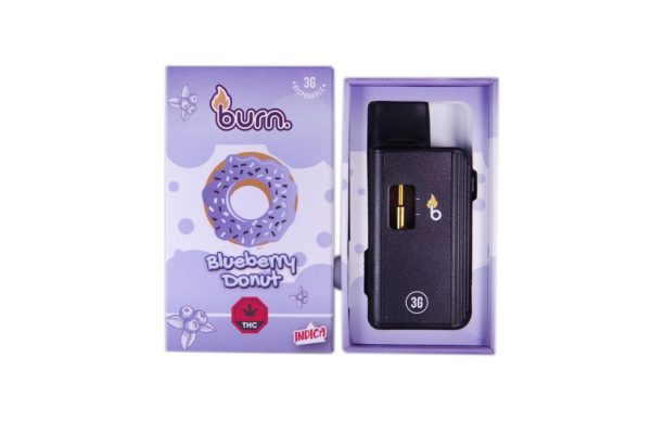 Buy Burn Extracts – Blueberry Donut 3ml Mega Sized Disposable Pen online Canada