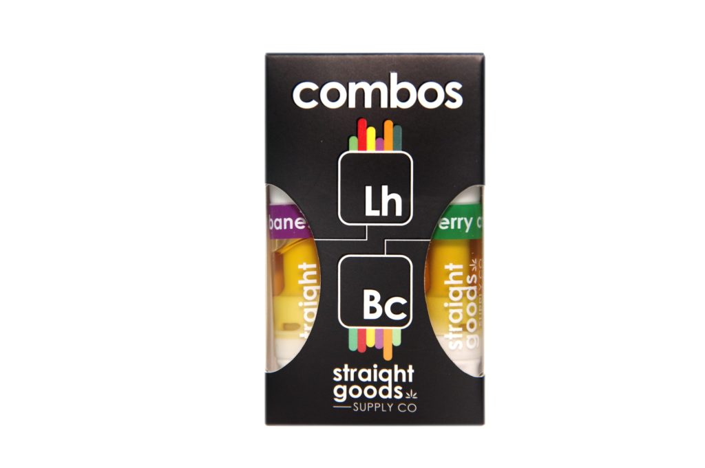 Buy Straight Goods – 2 In 1 Combos – Lebanese Hashish x Blueberry Cookies (2 x 1 Gram Carts) online Canada