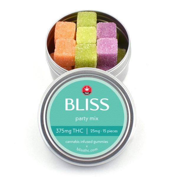 Buy Bliss – Party Mix Gummy 375mg THC online Canada