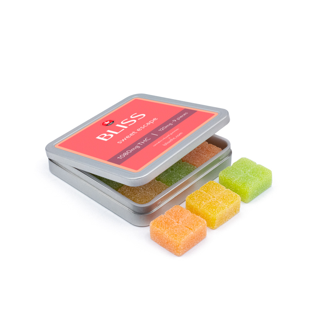 Buy Bliss – Sweet Escape Gummy 1080mg THC online Canada