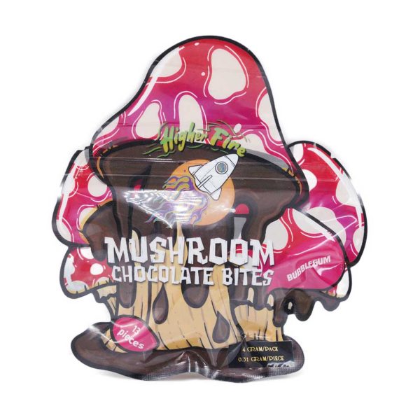 Buy Higher Fire Extract – Mushroom Chocolate Bites – Bubblegum 4000mg online Canada