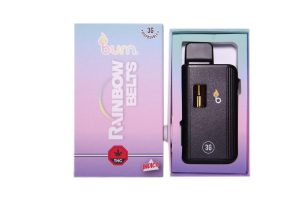 Buy Burn Extracts – Rainbow Belts 3ml Mega Sized Disposable Pen online Canada