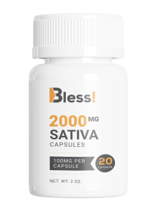 Buy Bless Capsules – 2000mg THC (Sativa) online Canada