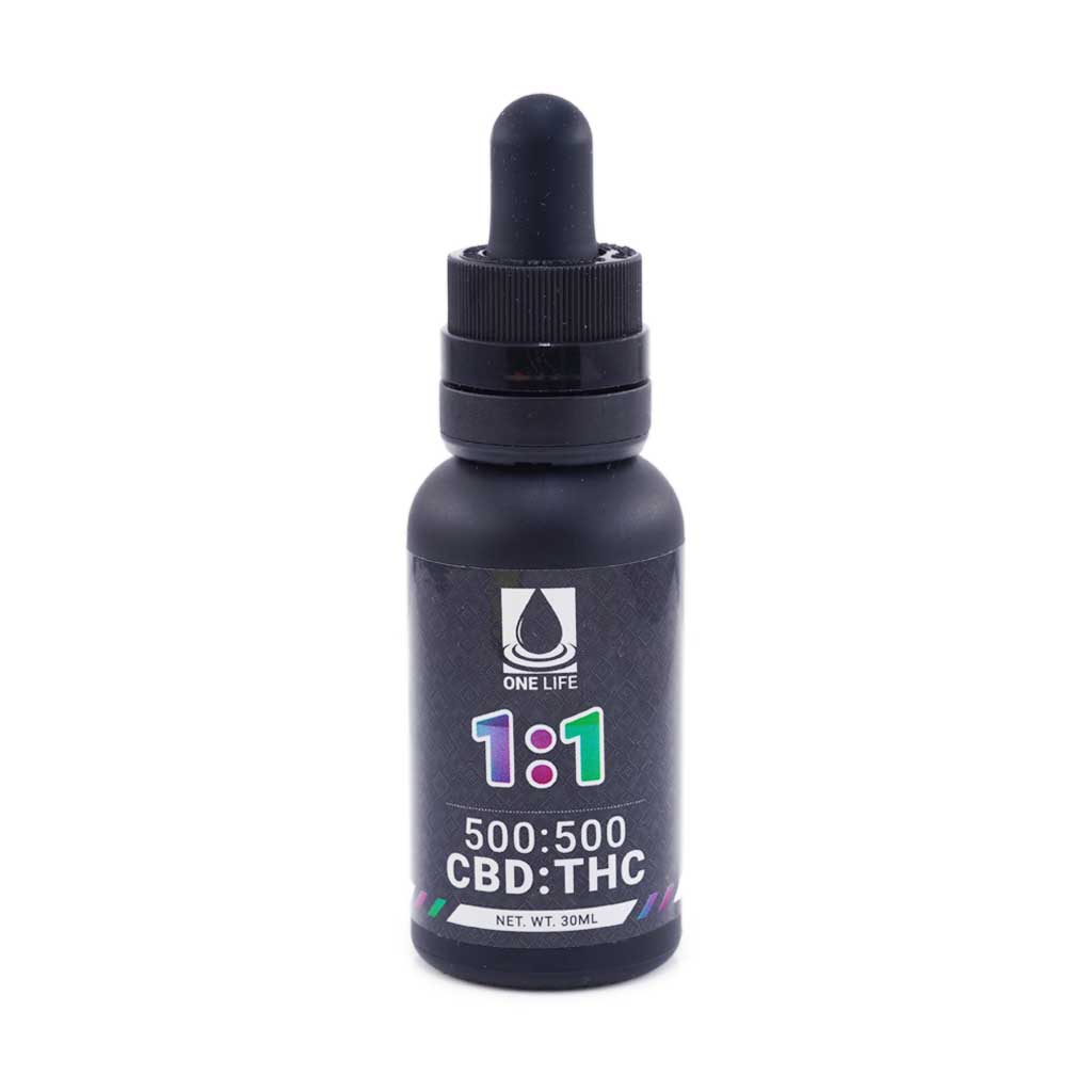 Buy One Life Tincture – 1:1 (500mg CBD : 500mg THC) online Canada