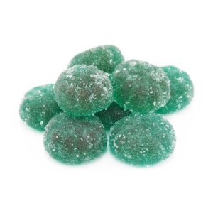 Buy Get Wrecked Edibles – Sour Blue Raspberry 300mg THC online Canada