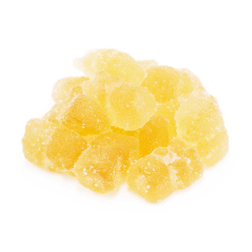 Buy Get Wrecked Edibles – Pineapple Gummy Bears 300mg THC online Canada