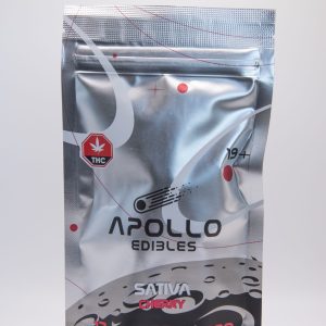 Buy Apollo Edibles – Cherry Shooting Stars 3000mg THC Sativa online Canada