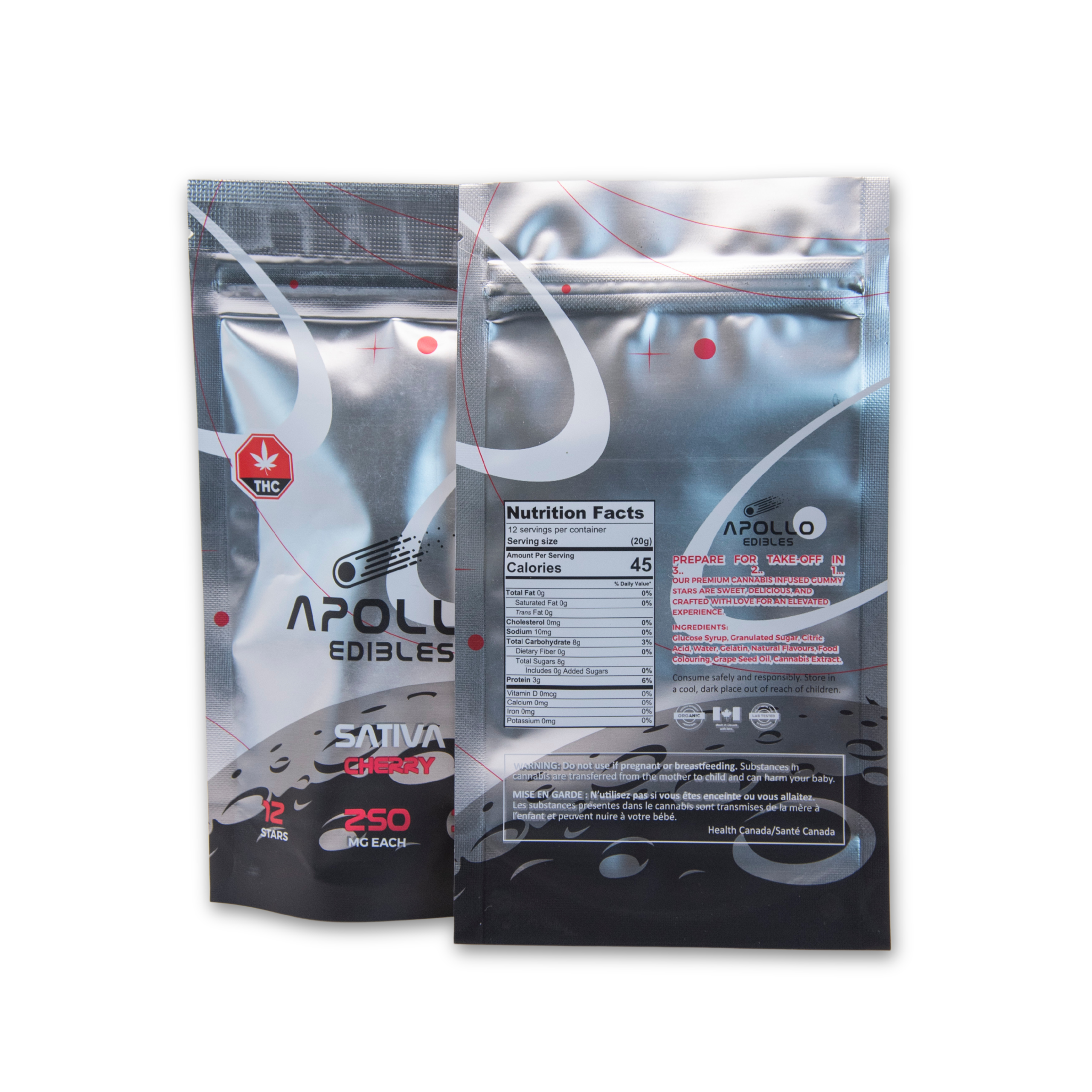 Apollo Edibles – Cherry Shooting Stars 3000mg THC Sativa Buy Apollo Edibles – Cherry Shooting Stars 3000mg THC Sativa online Canada