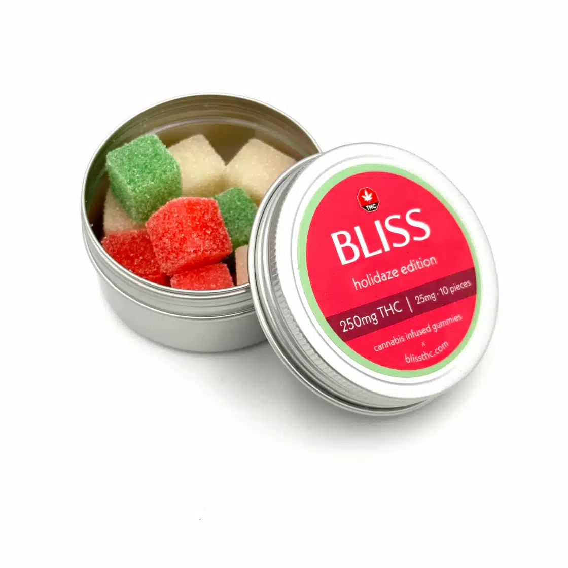 Buy Bliss – Christmas Holidaze Edition Gummy 250mg THC online Canada