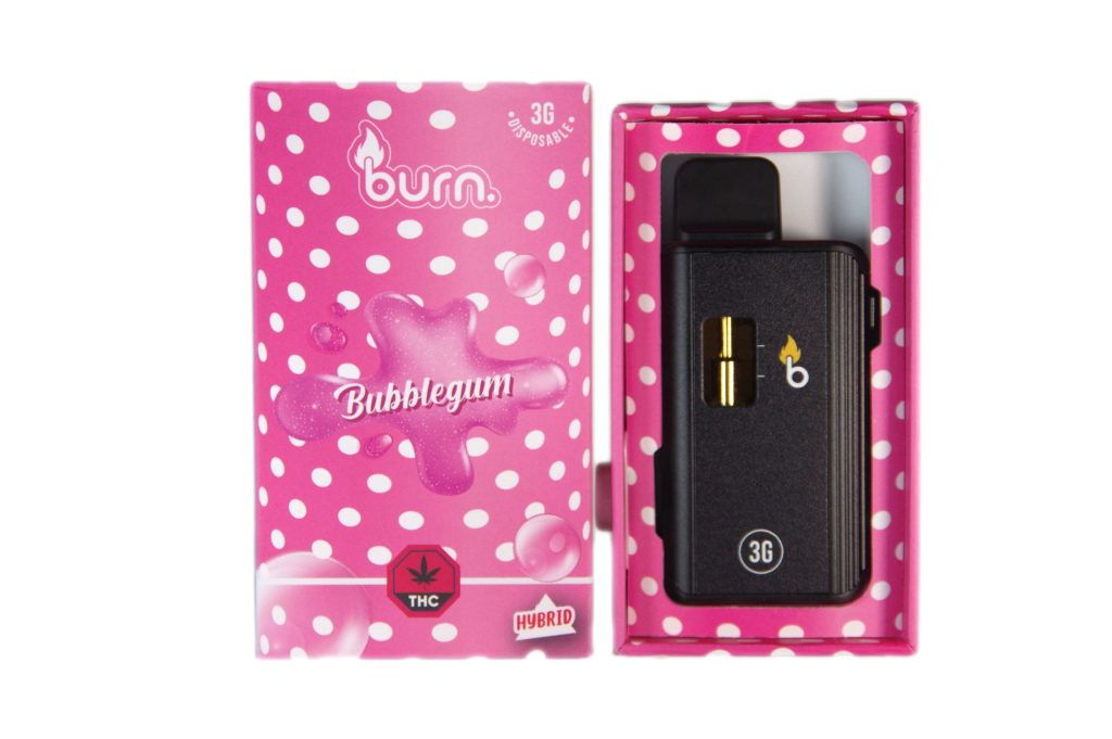 Buy Burn Extracts – Bubble Gum 3ml Mega Sized Disposable Pen online Canada