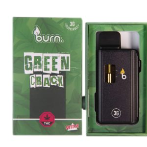 Buy Burn Extracts – Green Crack 3ml Mega Sized Disposable Pen online Canada