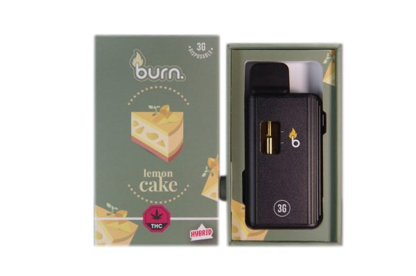 Buy Burn Extracts – Lemon Cake 3ml Mega Sized Disposable Pen online Canada
