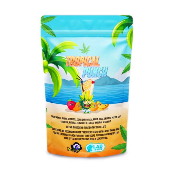 Buy Sky High Edibles – Tropical Punch Gummy 600mg THC online Canada