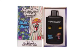 Buy Straight Goods – Dual Chamber Vape – Blue Razz + Super Sour Diesel (3G + 3G) online Canada