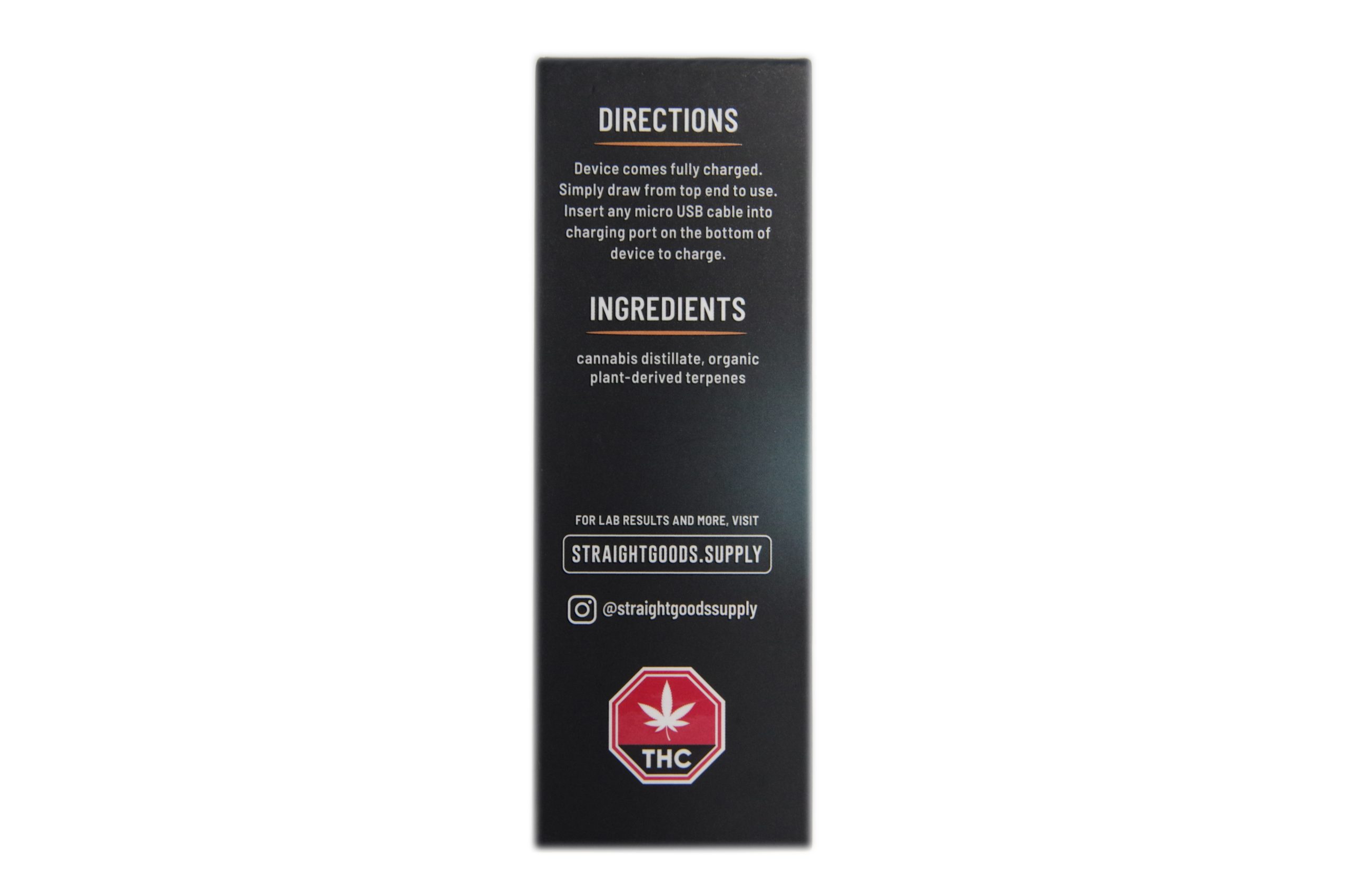 Buy Straight Goods – Bubba Kush 2G Disposable Pen (Indica) online Canada