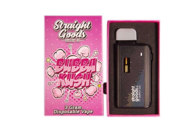 Buy Straight Goods – Bubba Kush 3G Disposable online Canada