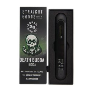 Buy Straight Goods – Death Bubba 2G Disposable Pen (Indica) online Canada
