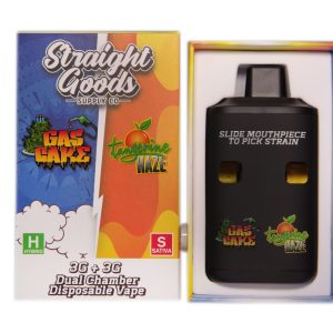 Buy Straight Goods – Dual Chamber Vape – Gas Cake + Tangerine Haze (3G + 3G) online Canada