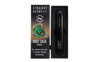 Buy Straight Goods – Holy ZaZa 2G Disposable Pen (Indica) online Canada