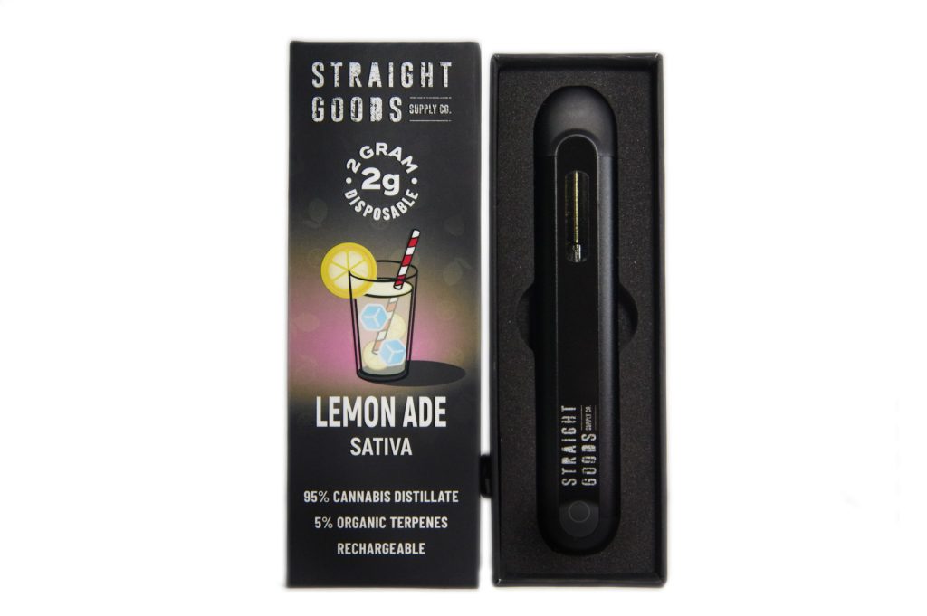 Buy Straight Goods – Lemon Ade 2G Disposable Pen (Sativa) online Canada