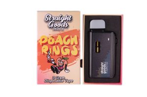 Buy Straight Goods – Peach Ringz 3G Disposable online Canada