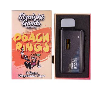 Buy Straight Goods – Peach Ringz 3G Disposable online Canada