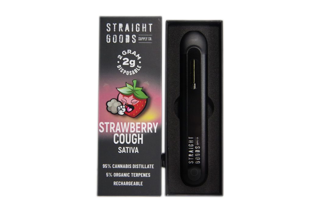 Buy Straight Goods – Strawberry Cough 2G Disposable Pen (Sativa) online Canada
