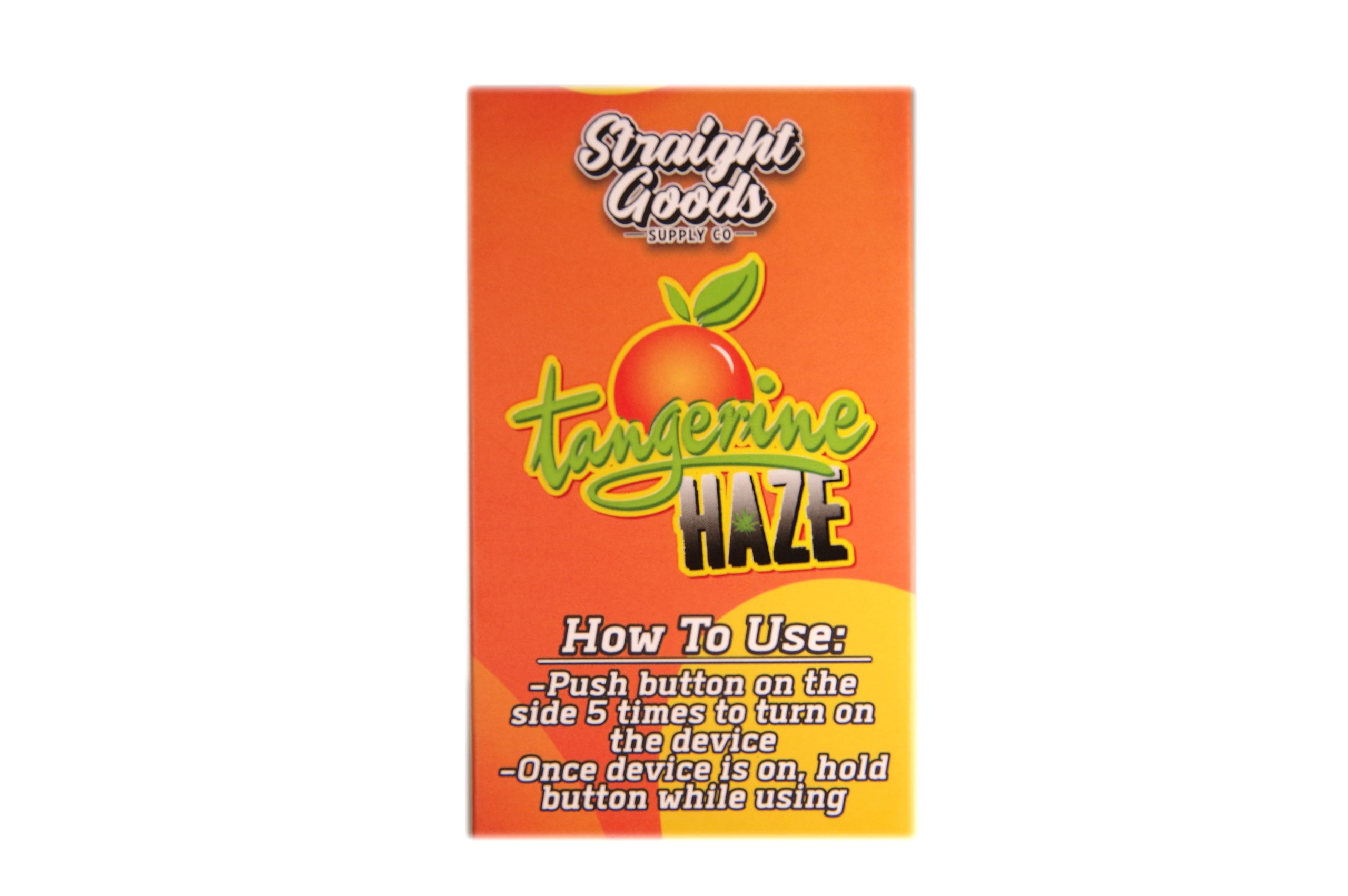 Buy Straight Goods – Tangerine Haze 3G Disposable Pen online Canada