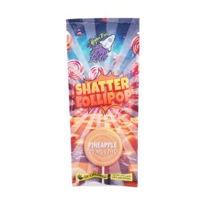 Buy Higher Fire Extracts – Shatter Lollipop – Pineapple 100MG THC online Canada