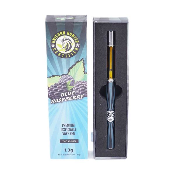 Buy Unicorn Hunter Concentrates – Blue Raspberry HTSFE Disposable Pen online Canada
