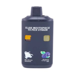 Buy Straight Goods – Dual Chamber Vape – Blue Dream + Blueberry Full Spectrum CBD (3G + 3G) online Canada