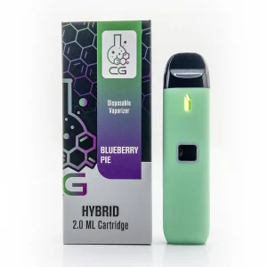 Buy CG Extracts Premium Concentrates Disposable Pen – Blueberry Pie 2ML online Canada