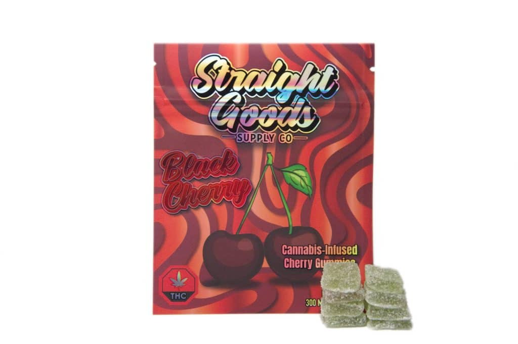 Buy Straight Goods Edibles – Black Cherry (300mg THC) online Canada