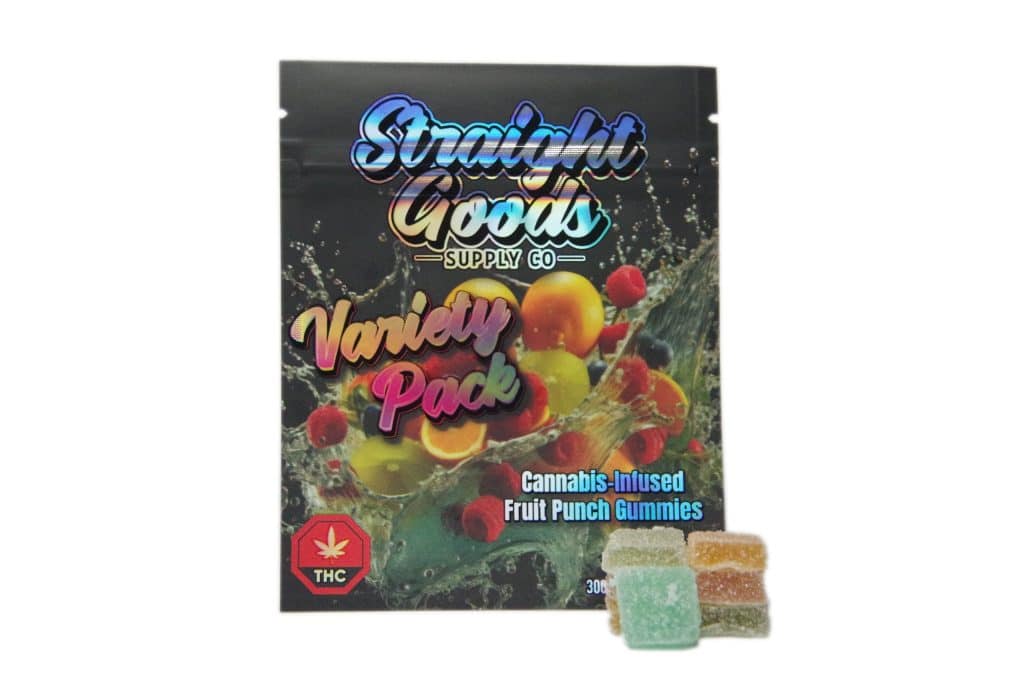 Buy Straight Goods Edibles – Variety Pack (300mg THC) online Canada