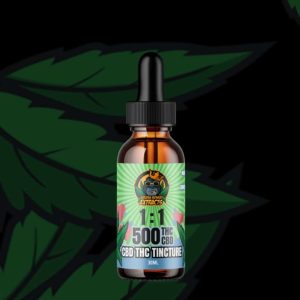 Buy Golden Monkey Extracts – Premium Tinctures – 1:1 THC/CBD (500mg) online Canada