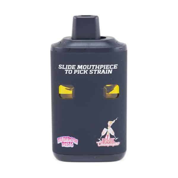 Buy Straight Goods – Dual Chamber Vape – Rainbow Belts + Pink Champagne (3G + 3G) online Canada