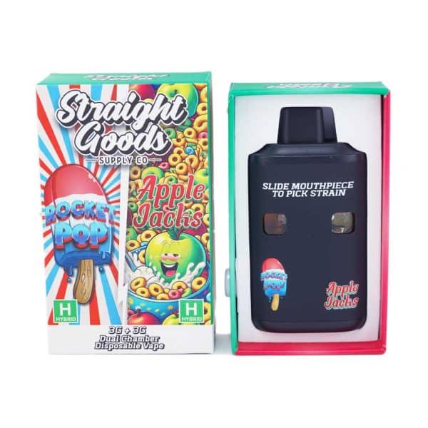 Buy Straight Goods – Dual Chamber Vape – Rocket Pops + Apple Jacks (3G + 3G) online Canada