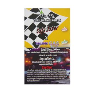 Buy Burn Extracts – Dual Chamber Disposable Vape – Cafe Racer + Galactic Gas (3G +3G) online Canada