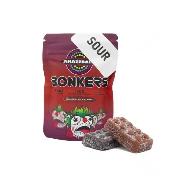 Buy Amazeballs Edibles – Bonkers Gummies – 3000mg THC online Canada