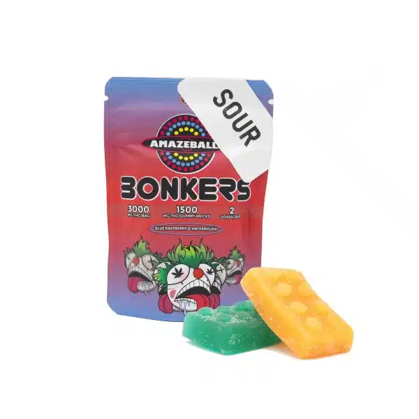 Buy Amazeballs Edibles – Bonkers Gummies – 3000mg THC online Canada