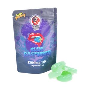 Buy Mama Anne’s Edibles – Blue Raspberry Gummy – 1500mg THC online Canada