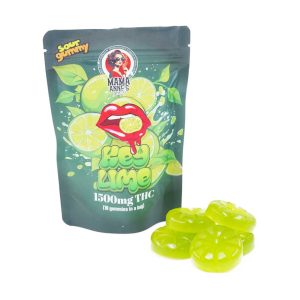 Buy Mama Anne’s Edibles – Key Lime Gummy – 1500mg THC online Canada