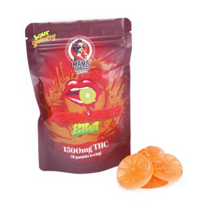 Buy Mama Anne’s Edibles – Strawberry Kiwi Gummy – 1500mg THC online Canada