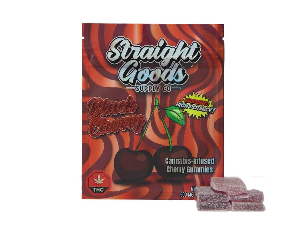 Buy Straight Goods Edibles – Black Cherry (500mg THC) online Canada