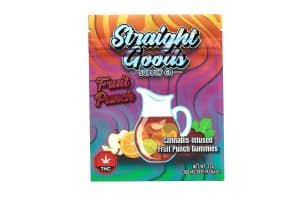 Buy Straight Goods Edibles – Fruit Punch (300mg THC) online Canada