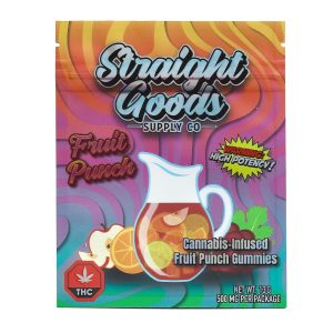 Buy Straight Goods Edibles – Fruit Punch (500mg THC) online Canada