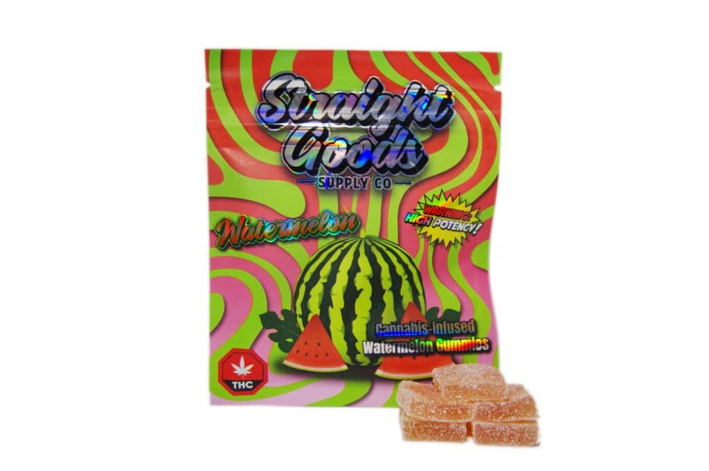 Buy Straight Goods Edibles – Watermelon (500mg THC) online Canada